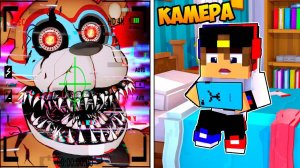 ЗАСНЯЛ АНИМАТРОНИКА ЗЛОЙ ФРЕДДИ на СКРЫТЫЕ КАМЕРЫ в МАЙНКРАФТ ! ВИДЕО ТРОЛЛИНГ MINECRAFT Евгенбро