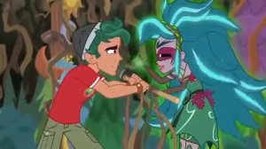 Эквестрия Герлз Легенды Вечнозеленого Леса песня Глариосы на Русском (Спасём  Лагерь Эверфри)