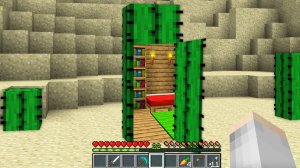 Я НАШЕЛ СЕКРЕТНЫЙ БУНКЕР В КАКТУСЕ В МАЙНКРАФТ - Топовский Minecraft