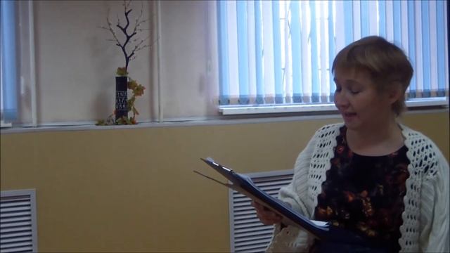 Лариса Бунькова, художественное чтение/ www.serovglobus.ru смотреть онлайн