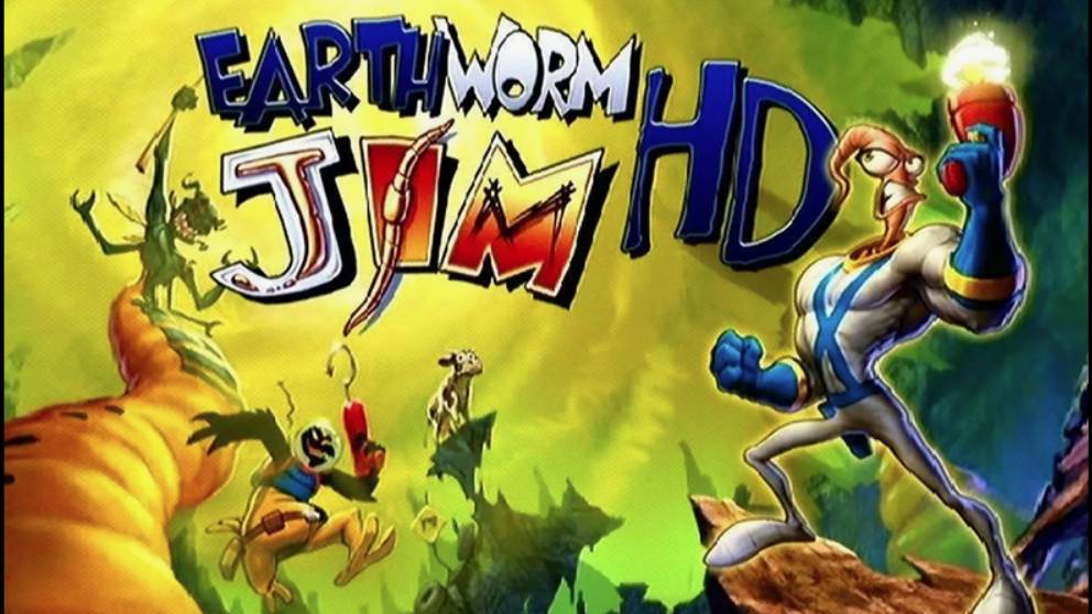 Earthworm Jim HD - Червяк Джим с HD графикой 2010г. Полное прохождение Эмулятор PS3 смотреть онлайн