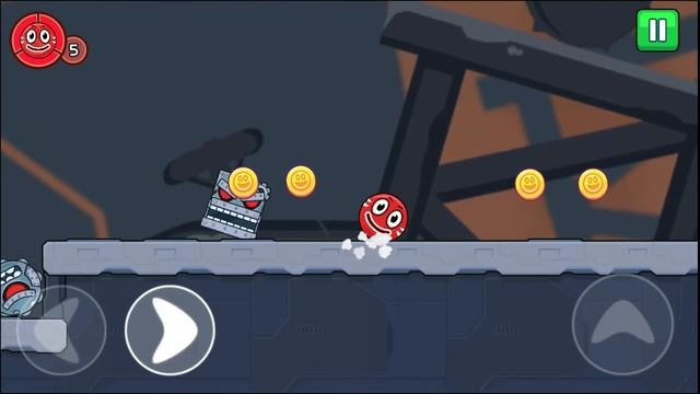 Roller Ball 6 Android & ios Mobile Game Red Ball Level 35-36 смотреть онлайн