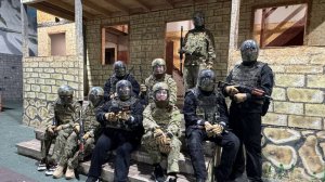 Страйкбол на карте cs_mansion из игры Counter-Strike