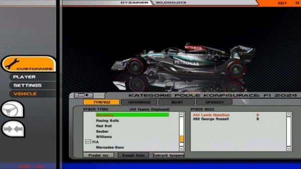 [rFactor] F1 2024 Mod by Dyzainer Modding v1 RELEASED | DOWNLOAD LINK | All Cars and Teams Showcase