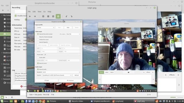 Linux Mint 19 record screen смотреть онлайн