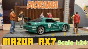 Diorama Mazda RX7#