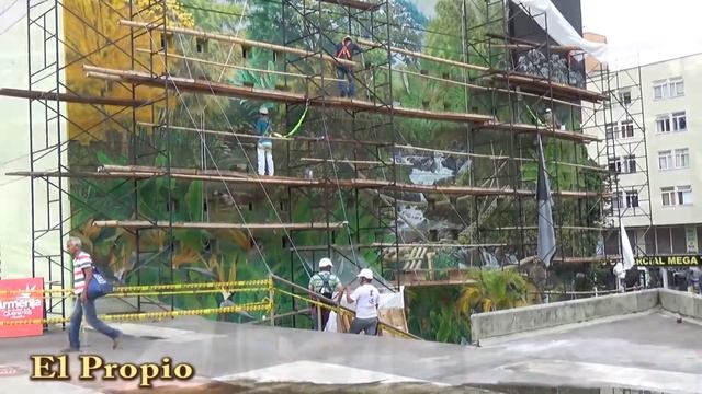 Murales que embellecen la Ciudad de Armenia, Artista Gráfico Henry Villada. смотреть онлайн