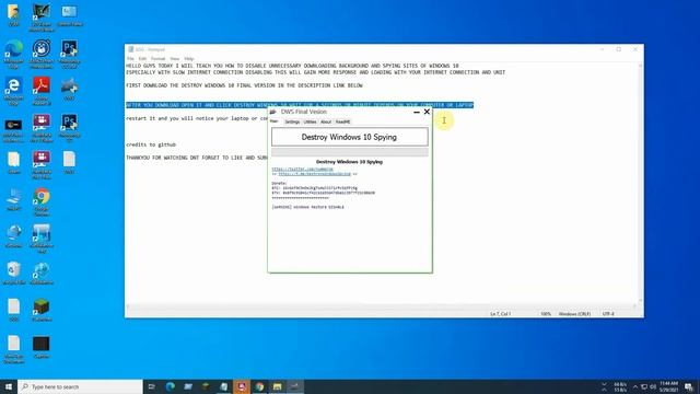 Destroy Windows Spying смотреть онлайн