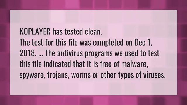 Is Koplayer a virus? смотреть онлайн