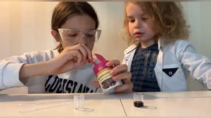 Эксперимент с содой и уксусом!🤩 дети учёные