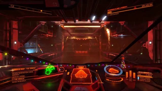 Elite Dangerous - Oracle Station in flames смотреть онлайн