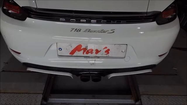 2020 Porsche 718 Boxster S Mar's ECU Pop Sound Tune Test S&S+ Mode Popppp! смотреть онлайн