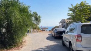 Пляж отеля Ares Dream Kemer. Погода и море осенью в Турции Кемер