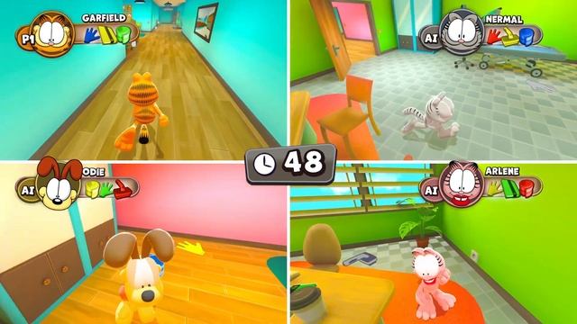 Garfield Lasagna Party: Quick Veto win смотреть онлайн