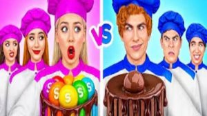 Кулинарный Челлендж Мальчики VS Девочки  Смешные Кухонные Войны от Multi DO Challenge