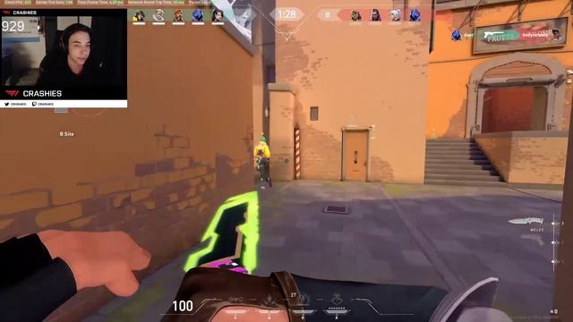 CRASHIES SOVA + DAPR RAZE! RANKED VALORANT GAMEPLAY! [Full Match VOD] смотреть онлайн