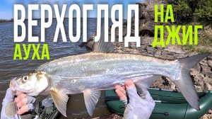 Верхогляд и ауха на джиг | рыбалка на каяке