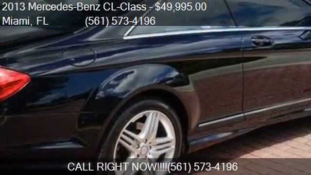2013 Mercedes-Benz CL-Class CL 550 4MATIC AWD 2dr Coupe For