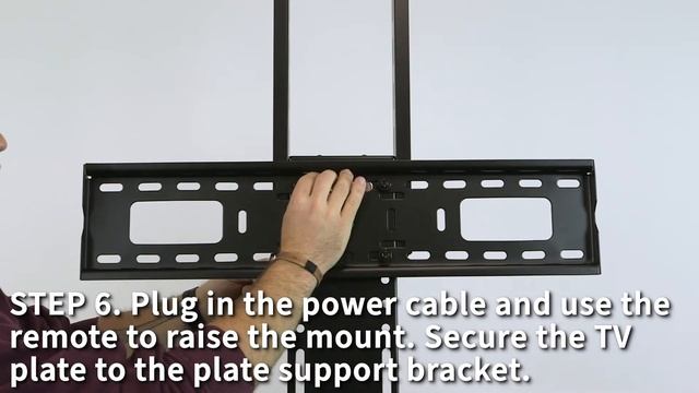 MOUNT-E-UP65A Motorized TV Stand Assembly by VIVO смотреть онлайн