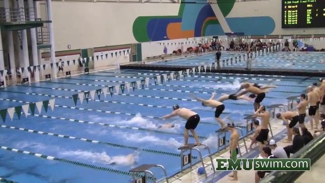10 11 EMU Invite Men's 200 Free Relay смотреть онлайн