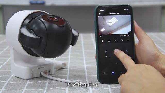 INQMEGA 426 Floodlight Camera Connection, Site Addition, Privacy Protection Video Demonstration