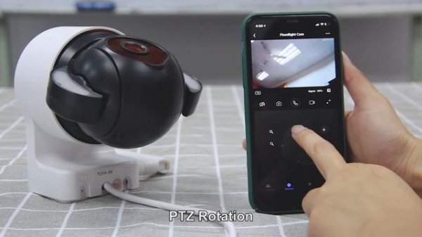 INQMEGA 426 Floodlight Camera connection, Site addition, Privacy protection video demonstration