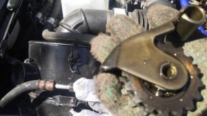 Замена верхнего натяжитель цеми грм змз 406.