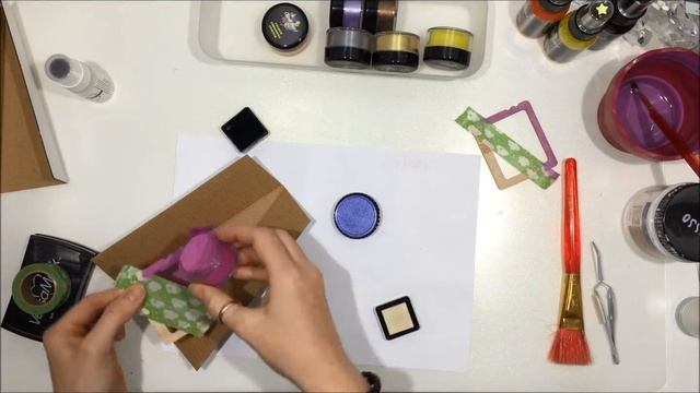 {Colour Blast DT} Embossing Powder Fun