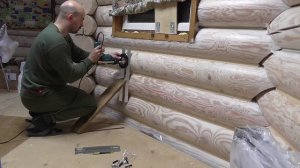 Лучшее крепление радиаторов на бревна! Кронштейны для батарей. Один в доме делаю своими руками.