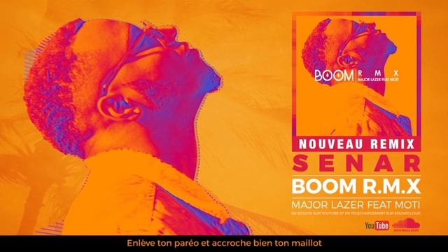 SENAR - BOOM (Major Lazer ft. MOTI) [Audio Visualizer] смотреть онлайн