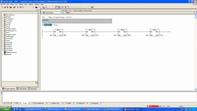 Siemens Step 7 Communication CPU CPU by Profibus смотреть онлайн