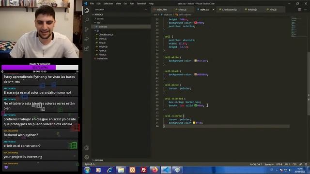Programando Ajedrez en Javascript! #4: tal vez lo hacemos online... смотреть онлайн