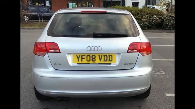 2008 Audi A3 1.9 TDi SE 5door, Silver Hatchback, Cruise Control, FSH - For SALE смотреть онлайн