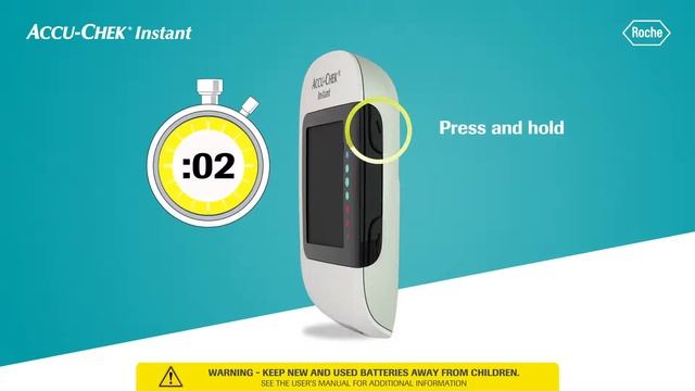 How to replace the Accu-Chek Instant meter battery смотреть онлайн