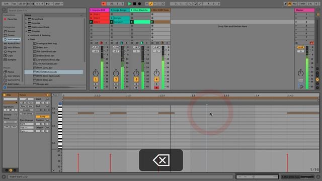 Quick Start 7 - Adding A Bass | Ableton Live 10 Lite Edition смотреть онлайн