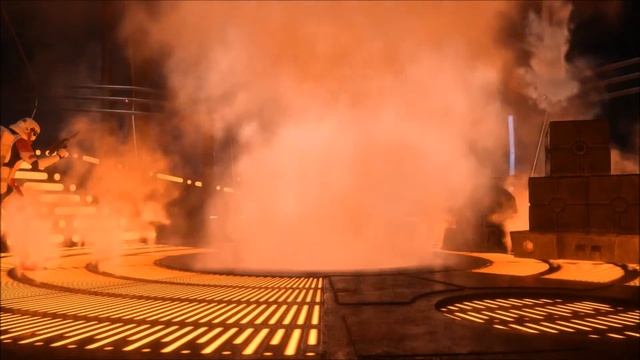 A CINEMATIC VIEW OF THE CARBON FREEZING CHAMBER! STAR WARS BATTLEFRONT смотреть онлайн