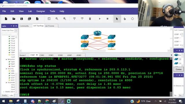 NetworkBruh LiveLabs E155- Boson NetSim - NTP Security II смотреть онлайн
