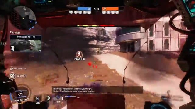 Titanfall 2: Titan brawl comeback: Ronin gameplay. смотреть онлайн