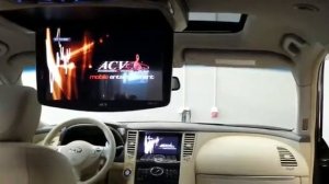 Потолочный монитор в Infiniti