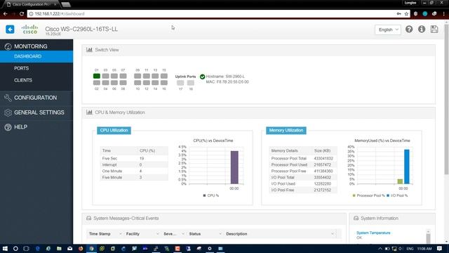 How to configure Cisco Switch 2960L WS-C2960L смотреть онлайн