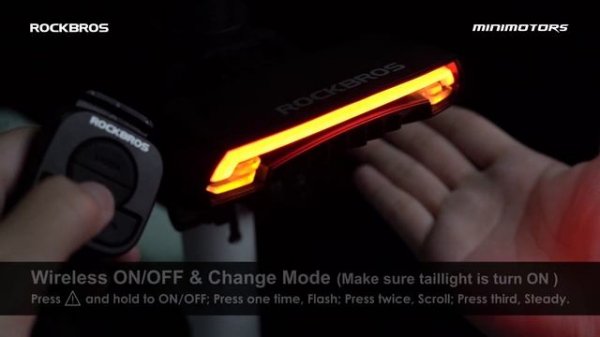 RockBros Taillight R1 Install Steps