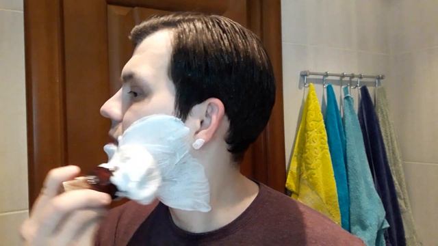 Бритье. Дубль 2: мыло Fenomeno Venezia 1870, Yaqi Moka 26mm, ATT R1, Gillette Nacet, Weis N17 lotion смотреть онлайн