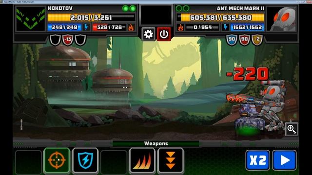SuperMechs : HEAT- Titan Ant Mech Mark II - 7* : How Know