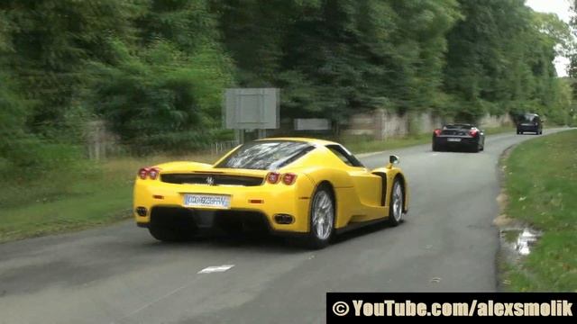 Ferrari Enzo DRIVING SHOTS смотреть онлайн