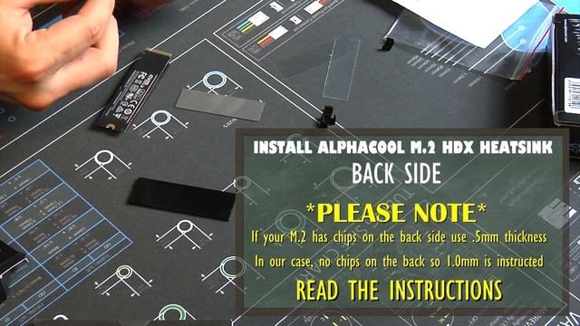 How-To Install an Alphacool M.2 HDX Heatsink смотреть онлайн
