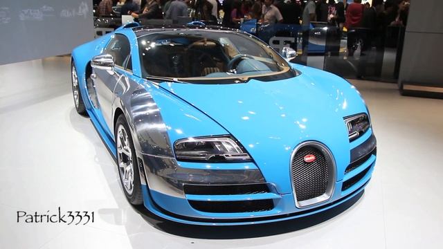 Bugatti Veyron Vitesse Meo Costantini world debut - Dubai Motor Show 2013 смотреть онлайн