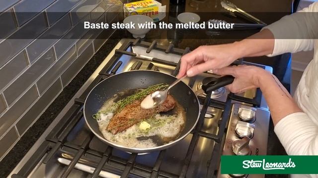 Pan-Seared New York Strip Steak| How To смотреть онлайн