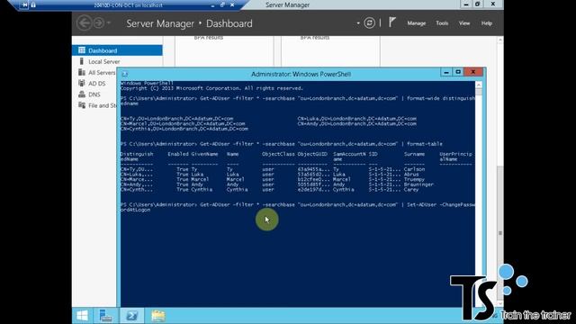 Using Windows PowerShell to Modify User Accounts in Bulk смотреть онлайн