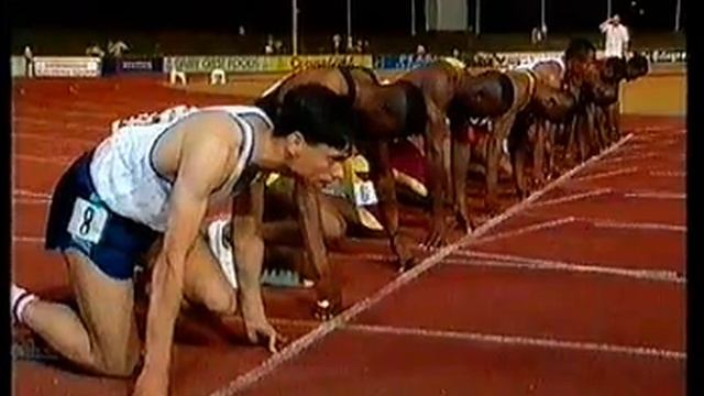 1990 100m final AAA's Linford Christie v Calvin Smith смотреть онлайн