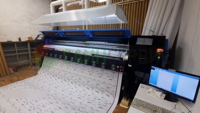 Широкоформатный наружный принтер TAIMES T5S KM512i смотреть онлайн